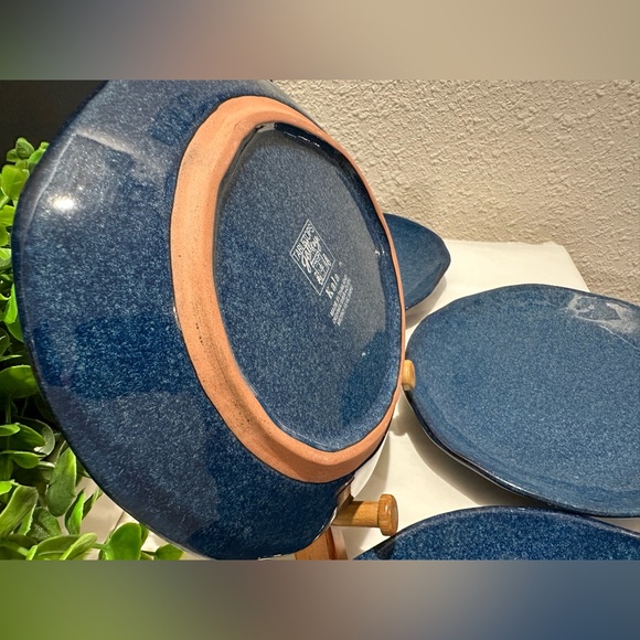 4 Tabletops Gallery”KALA" Midnight Blue Large Platter -10” Dishwasher-Oven-Micro - Picture 9 of 9